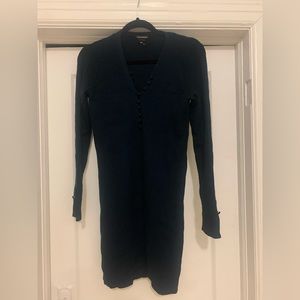 Club Monaco Forest Green Sweater Dress